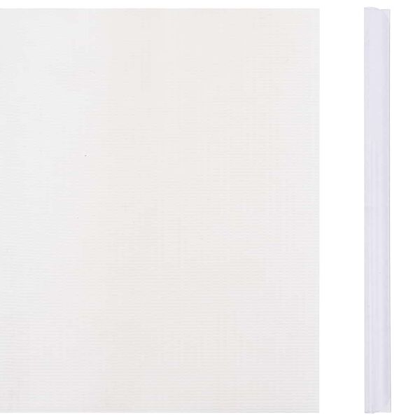 vidaXL Garten-Sichtschutz PVC 70x0,19 m Wei&szlig;