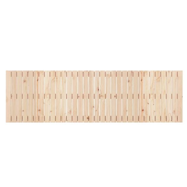 vidaXL Wand-Kopfteil 204x3x60 cm Massivholz Kiefer