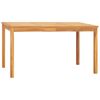 vidaXL 4-tlg. Garten-Essgruppe Massivholz Teak