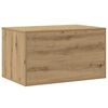vidaXL Katzenklo Artisan-Eiche 80x50x45 cm Holzwerkstoff