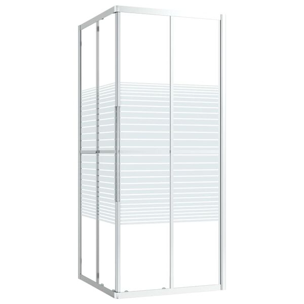 vidaXL Duschkabine ESG 80x80x180 cm