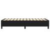 vidaXL Boxspringbettgestell Schwarz 90x190 cm Stoff