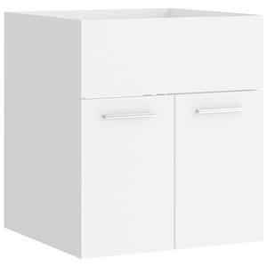 vidaXL Waschbeckenunterschrank Wei&szlig; 41x38,5x46 cm Holzwerkstoff