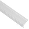 vidaXL Treppenkantenprofile in L-Form 15 Stk. Aluminium 90 cm Silbern