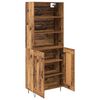 vidaXL Highboard 2 pcs Altholz Holzwerkstoff