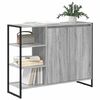 vidaXL Seitenschrank Graues Sonoma 96,5 x 30 x 75 cm Holzwerkstoff