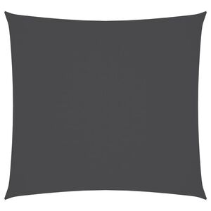 vidaXL Sonnensegel Oxford-Gewebe Quadratisch 6x6 m Anthrazit