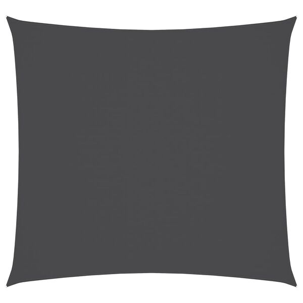 vidaXL Sonnensegel Oxford-Gewebe Quadratisch 6x6 m Anthrazit