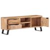 vidaXL TV-Schrank 120x30x42 cm Akazie Massivholz mit Naturkanten