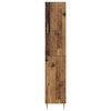 vidaXL Highboard 2 pcs Altholz Holzwerkstoff