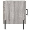 vidaXL Nachttische 2 Stk. Grau Sonoma 40x40x50 cm Holzwerkstoff