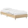vidaXL Bettrahmen Sonoma-Eiche 80 x 200 cm Holzwerkstoff