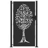 vidaXL Gartentor 110 x 205 cm Pulverbeschichteter Stahl Abschlie&szlig;bar
