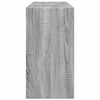 vidaXL Waschbeckenunterschrank Grau Sonoma 90x29x55 cm Holzwerkstoff