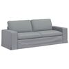 vidaXL Sofa 2 pcs Hellgrau 182 x 80 x 82 cm Stoff