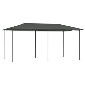 vidaXL Pavillon 2,98x5,3x2,59 m Grau 160 g/m&sup2;