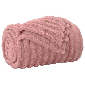 vidaXL Wohndecke Rosa 270 x 240 cm 1.38 kg Fleece