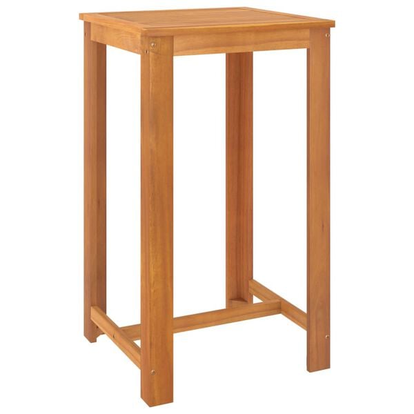 vidaXL 7-tlg. Gartenbar-Set Massivholz Akazie