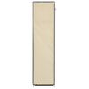vidaXL Kleiderschrank mit Fächern und Stangen Creme 150x45x175cm Stoff