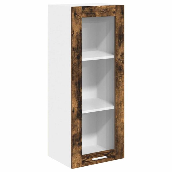 vidaXL H&auml;ngeschrank Ger&auml;ucherte Eiche 40 x 31 x 100 cm Holzwerkstoff