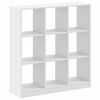 vidaXL B&uuml;cherregal Wei&szlig; 102x32x108 cm Holzwerkstoff