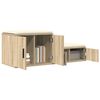 vidaXL Badschrank Sonoma-Eiche 103 x 41 x 40 cm Holzwerkstoff
