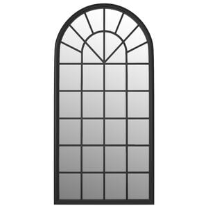 vidaXL Spiegel Schwarz 90x45 cm Eisen f&uuml;r den Innenbereich
