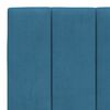 vidaXL Kopfteil-Kissen "Hanko" Blau 180 cm Samt
