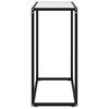 vidaXL Konsolentisch Wei&szlig; 60x35x75 cm Hartglas