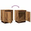 vidaXL Nachttisch 2 pcs Altholz 39 x 34,5 x 50 cm Holzwerkstoff