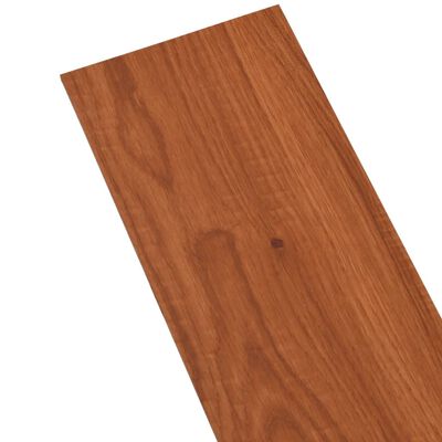 vidaXL PVC Laminat Dielen Selbstklebend 5,02 m² 2 mm Braunes Holz