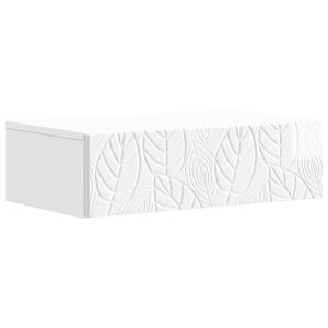vidaXL Wandmontierter Beistelltisch 59 x 34,5 x 17 cm Holzwerkstoff