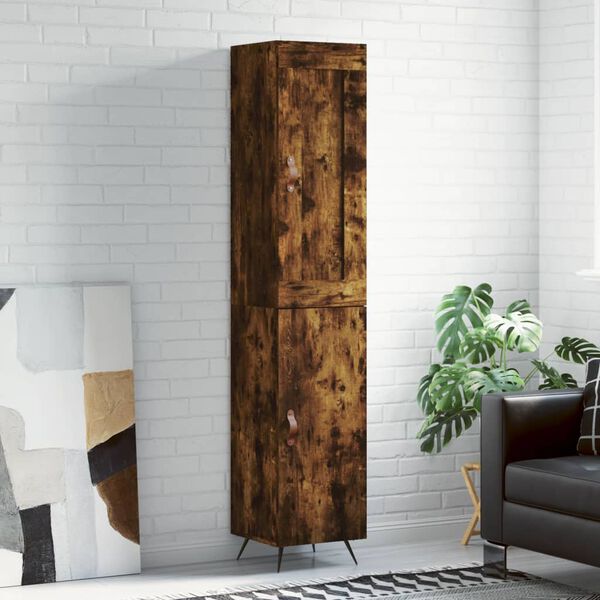 vidaXL Highboard R&auml;uchereiche 34,5x34x180 cm Holzwerkstoff