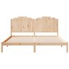 vidaXL Massivholzbett Extra Lang ohne Matratze 200x220 cm