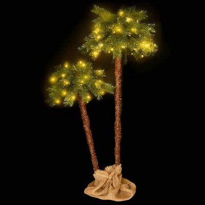 vidaXL Weihnachtsbaum mit LEDs 90 cm & 150 cm