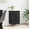 vidaXL Sideboard Schwarz Eichen-Optik 40 x 35 x 70 cm Holzwerkstoff
