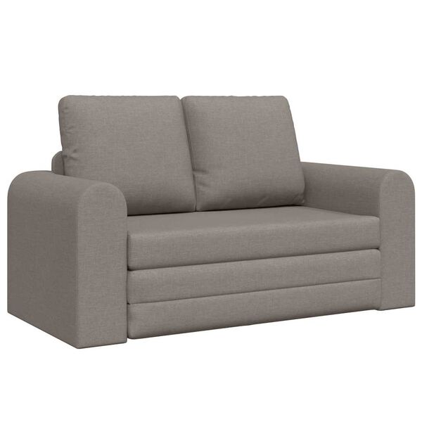 vidaXL Schlafsofa Taupe 148 x 71 x 83 cm Stoff