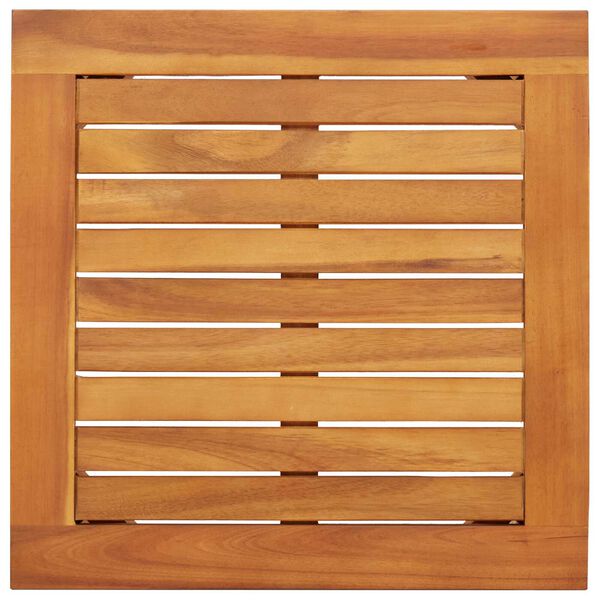 vidaXL Gartensofa-set 3 pcs Anthrazit Massivholz Akazie