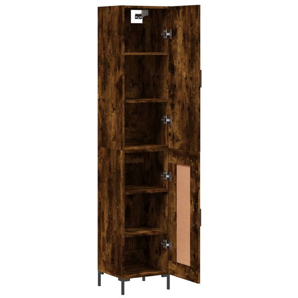 vidaXL Highboard R&auml;uchereiche 34,5x34x180 cm Holzwerkstoff