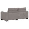 vidaXL 2-Sitzer-Sofa Taupe 180x77x82 cm Stoff