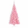 vidaXL Weihnachtsbaum mit 300 LEDs mit St&auml;nder Rosa 210 cm PVC