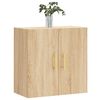 vidaXL Wandschrank Sonoma-Eiche 60x31x60 cm Holzwerkstoff