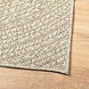 vidaXL Teppich ZIZUR Creme 60x110 cm Jute-Optik Indoor und Outdoor