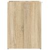 vidaXL Sonnenschirmhalter Sonoma-Eiche 40 x 20 x 55,5 cm Holzwerkstoff