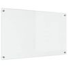 vidaXL K&uuml;chenr&uuml;ckwand Transparent 100 x 60 cm Geh&auml;rtetes Glas