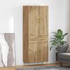 vidaXL Highboard Artisan-Eiche 69,5 x 34 x 180 cm Holzwerkstoff
