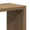 vidaXL Wandregal Artisan-Eiche 90x16x78 cm Holzwerkstoff