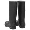 vidaXL Gummistiefel Schwarz Gr&ouml;&szlig;e 45 PVC