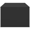 vidaXL Couchtisch Schwarz 100x50,5x35 cm Holzwerkstoff