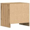 vidaXL Nachttisch 2 pcs Artisan-Eiche 45 x 34 x 44,5 cm Holzwerkstoff